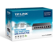 TP-Link 8p TL-SG108PE (8x10/100/1000Mbit, 4xPoE+) - 359600 - zdjęcie 2